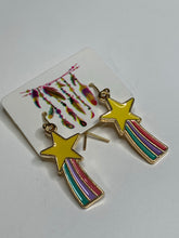 Load image into Gallery viewer, Shooting Star Charm Earrings
