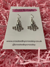 Load image into Gallery viewer, Squid Charm Earrings
