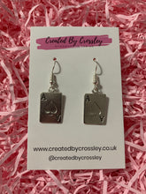 Load image into Gallery viewer, Playing Card Charm Earrings
