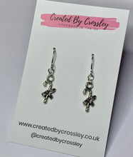 Load image into Gallery viewer, Mini Candycane Charm Earrings
