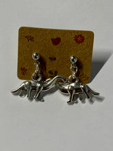 Load image into Gallery viewer, Dinosaur Charm Stud Earrings
