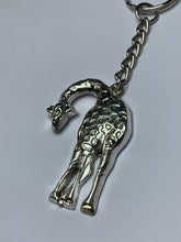 Load image into Gallery viewer, Large Giraffe Charm Keyring
