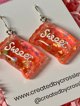 Load image into Gallery viewer, Red Sweets Charm Earrings
