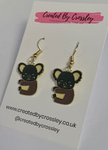 Load image into Gallery viewer, Koala Charm Earrings
