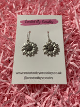 Load image into Gallery viewer, Sunflower Charm Earrings
