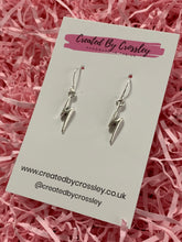 Load image into Gallery viewer, Lightning Bolt Charm Earrings
