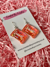 Load image into Gallery viewer, Red Sweets Charm Earrings
