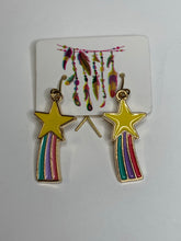 Load image into Gallery viewer, Shooting Star Charm Earrings
