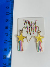 Load image into Gallery viewer, Shooting Star Charm Earrings
