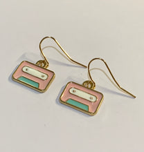 Load image into Gallery viewer, Cassette Charm Earrings
