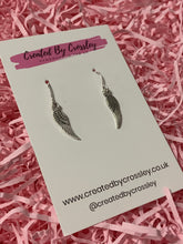 Load image into Gallery viewer, Angel Wing Charm Earrings
