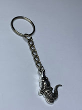 Load image into Gallery viewer, Crocodile Charm Keyring
