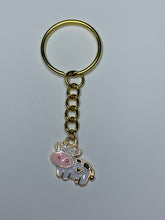 Load image into Gallery viewer, Cute Cow Charm Keyring
