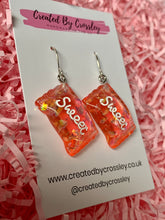 Load image into Gallery viewer, Red Sweets Charm Earrings
