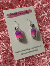 Load image into Gallery viewer, Bubble Tea Charm Earrings
