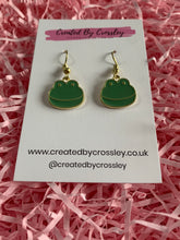 Load image into Gallery viewer, Frog Head Charm Earrings
