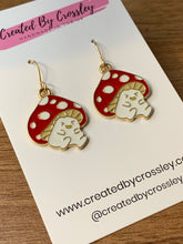 Load image into Gallery viewer, Mushroom Cuties Charm Earrings
