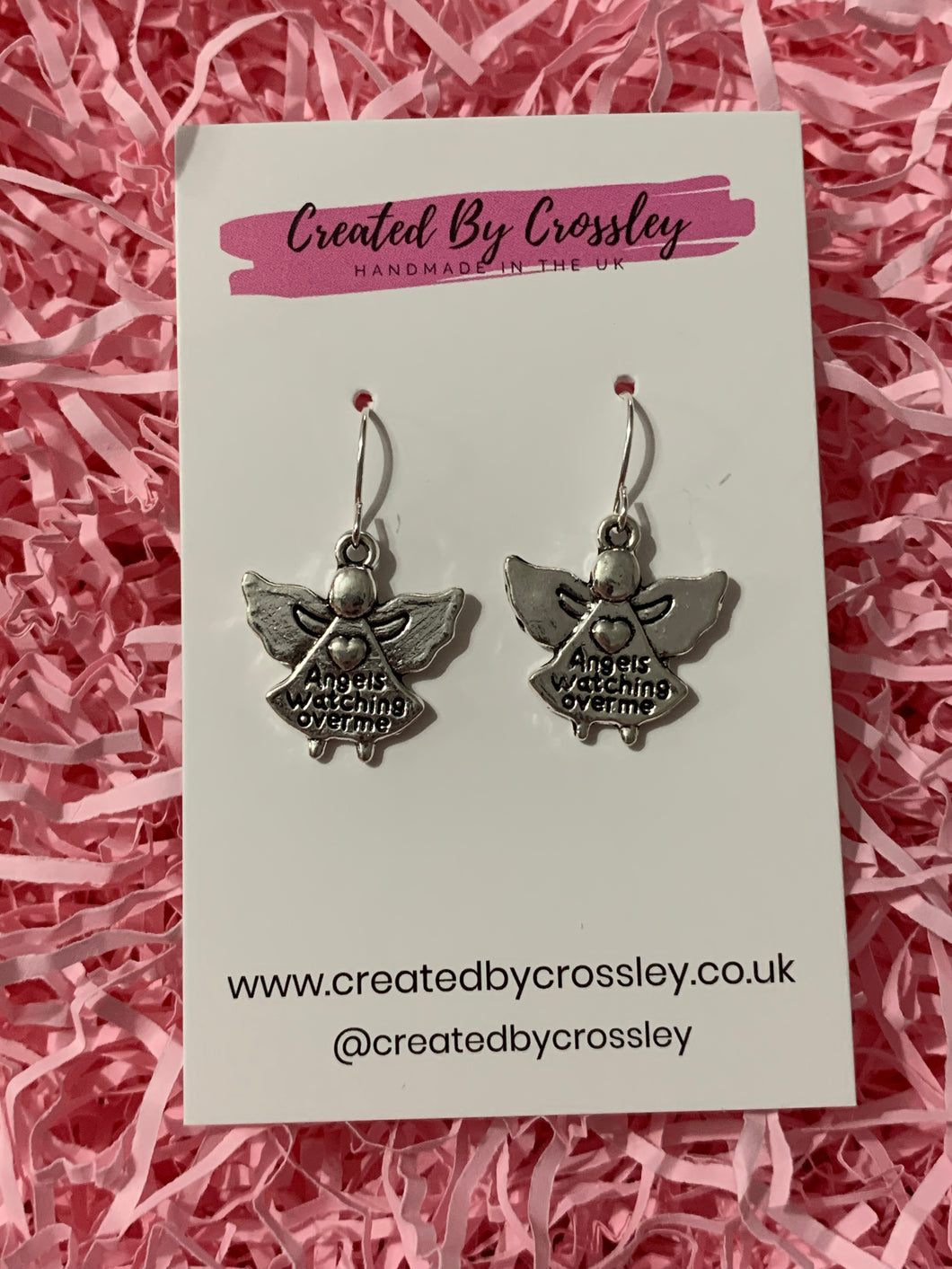 Angel Charm Earrings