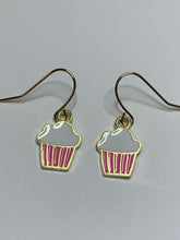 Load image into Gallery viewer, Birthday Cake Charm Earrings
