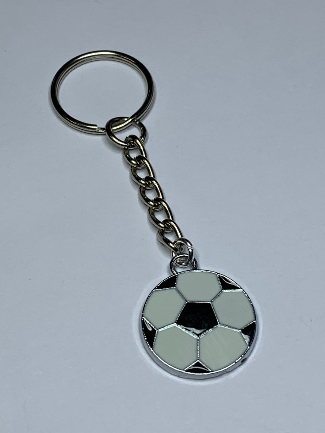 Football Charm Keyring