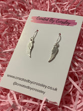 Load image into Gallery viewer, Angel Wing Charm Earrings
