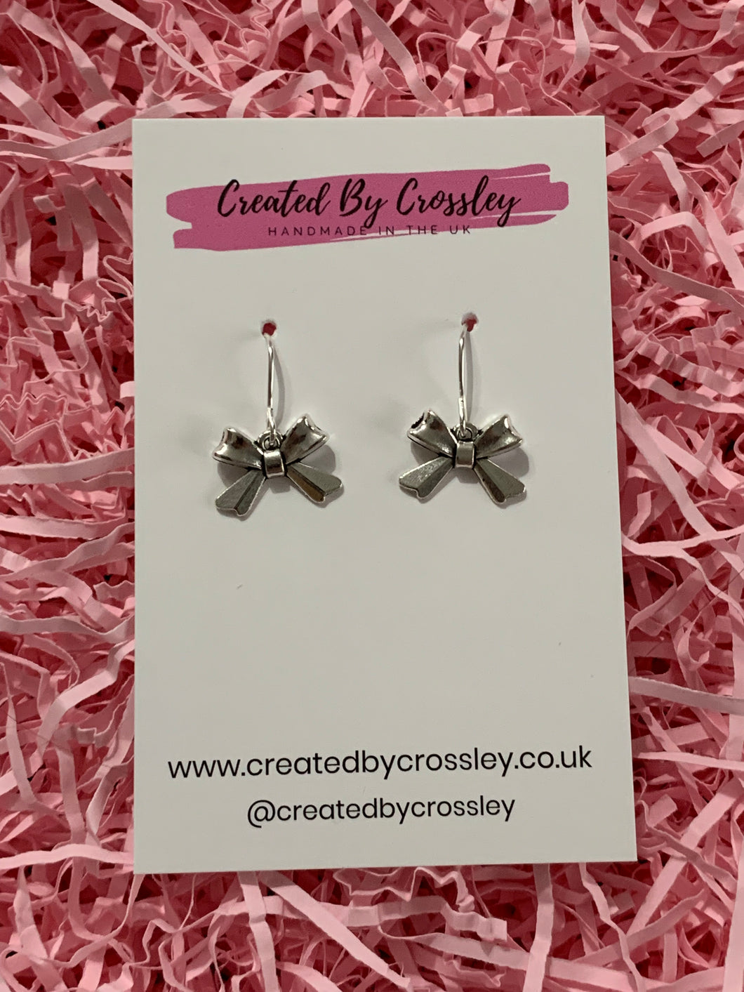 Bow Charm Earrings