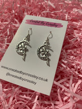 Load image into Gallery viewer, Fairy Moon Charm Earrings
