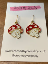 Load image into Gallery viewer, Mushroom Cuties Charm Earrings
