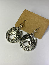 Load image into Gallery viewer, Horseshoe Charm Earrings
