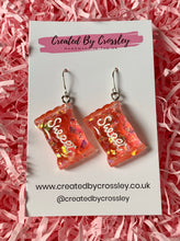 Load image into Gallery viewer, Red Sweets Charm Earrings
