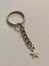 Load image into Gallery viewer, Mini Star Charm Keyring
