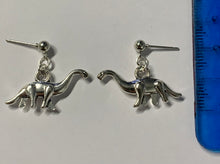 Load image into Gallery viewer, Dinosaur Charm Stud Earrings
