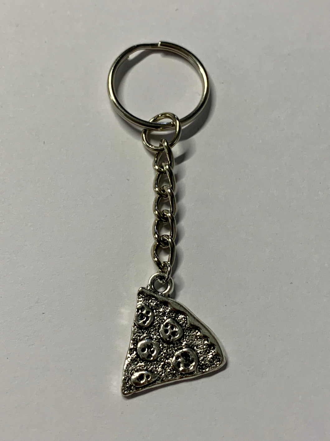 Pizza Charm Keyring